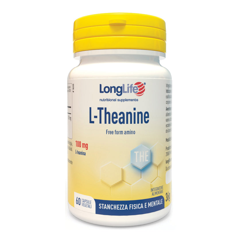LONGLIFE L-THEANINE 60CPS VEG