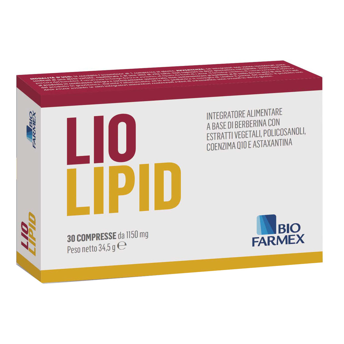 LIOLIPID 30CPR  