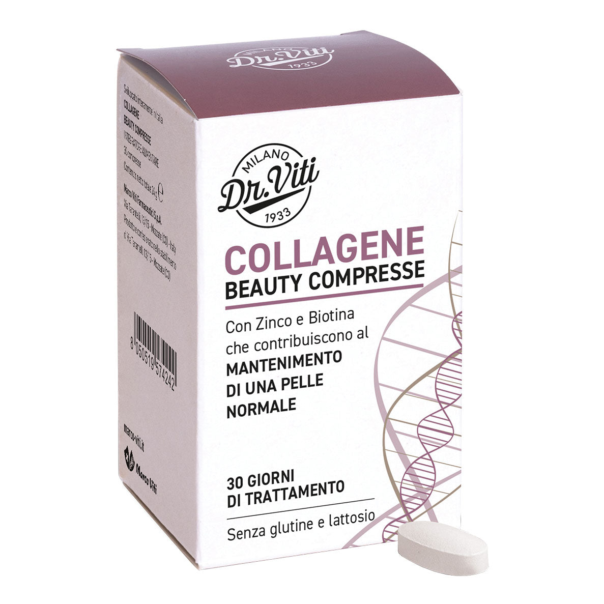 Marco Viti Collagene Beauty | Integratore Pelle Idratata | 30 Capsule  