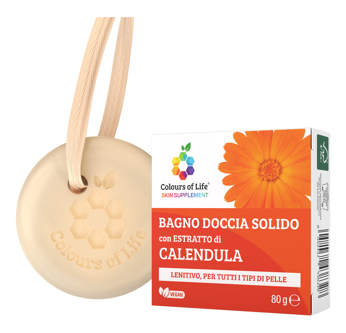 CALENDULA BAGNO DOCCIA 80G COL  