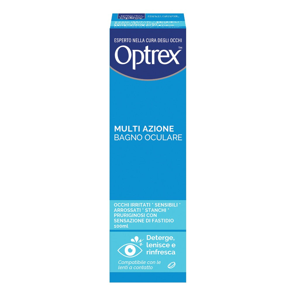 Optrex Multi Azione | Bagno Oculare Dispositivo Medico Occhi Irritati | 100 ml
