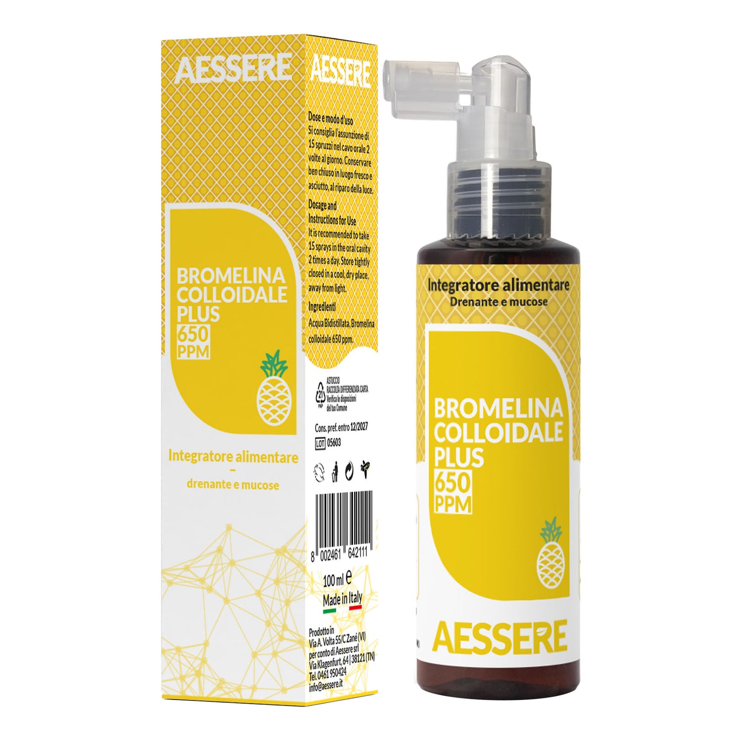 BROMELINA COLLOIDALE PLUS100ML
