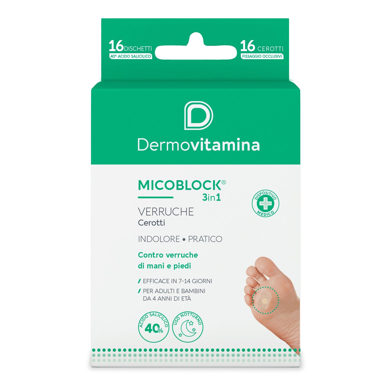 DERMOVITAMINA MICO VERRU PATCH