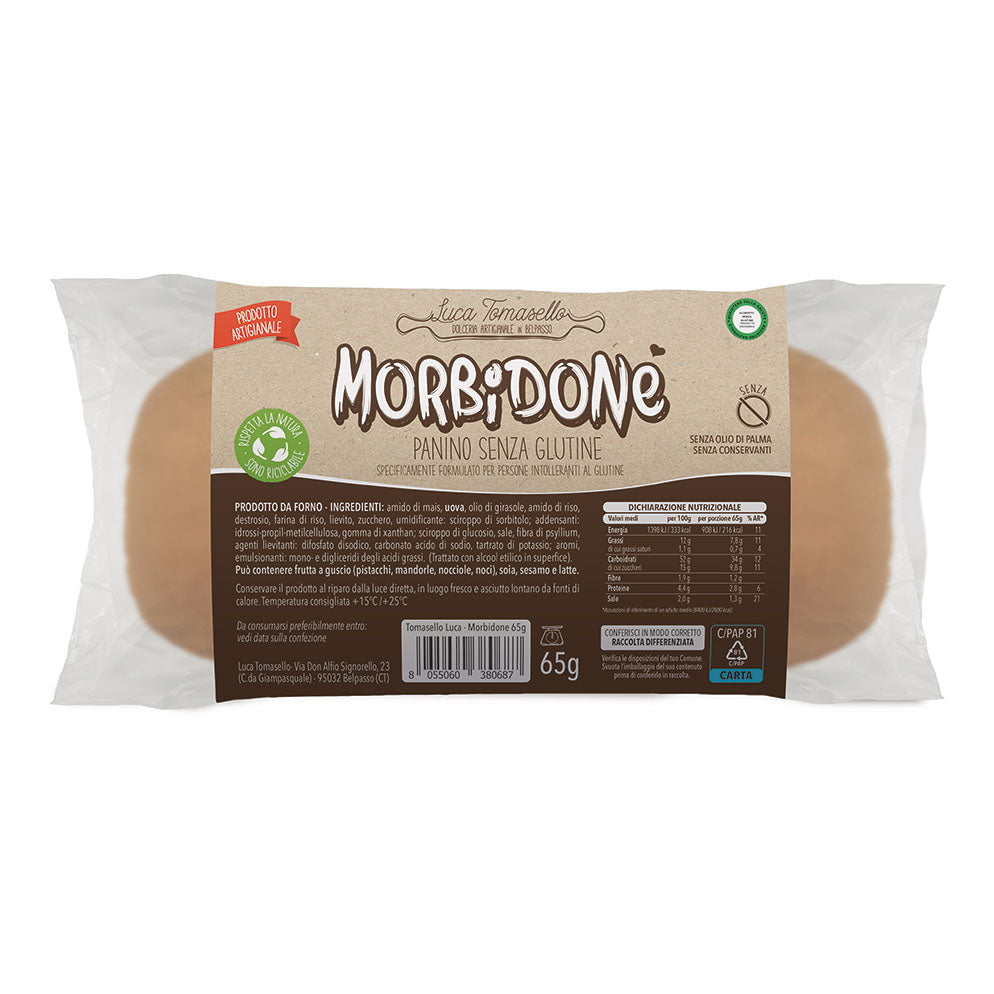 MORBIDONE PANINO 65G  