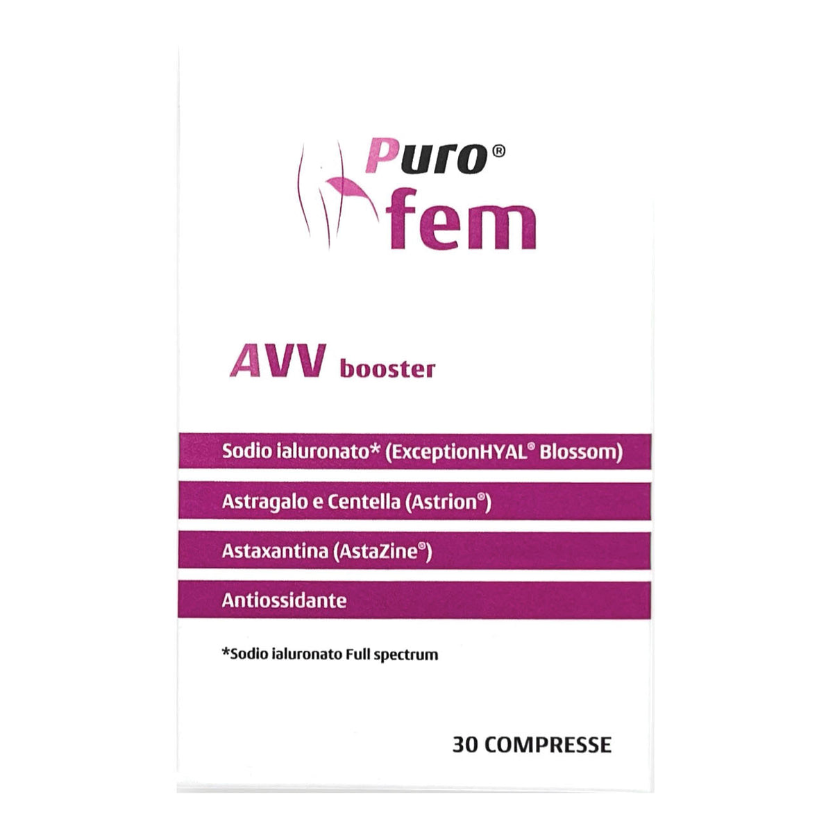 PUROFEM AVV BOOSTER 30CPR  