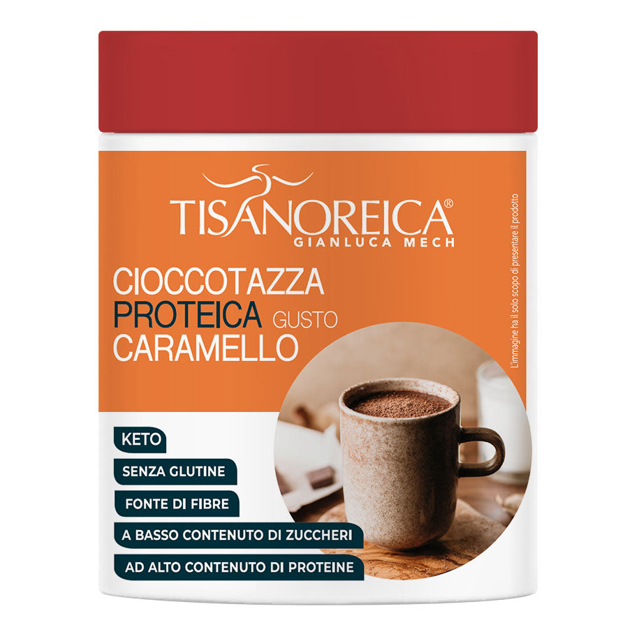 Gianluca Mech - Tisanoreica Cioccotazza Proteica Gusto Caramello 400g
