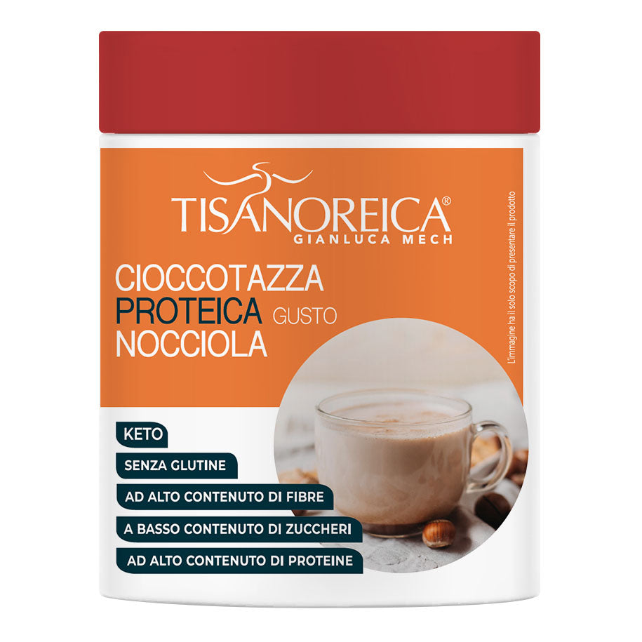 Gianluca Mech - Tisanoreica Cioccotazza Proteica Gusto Nocciola 400g
