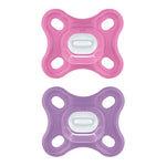 MAM COMFORT 0-3M SIL FEMM 2PZ  