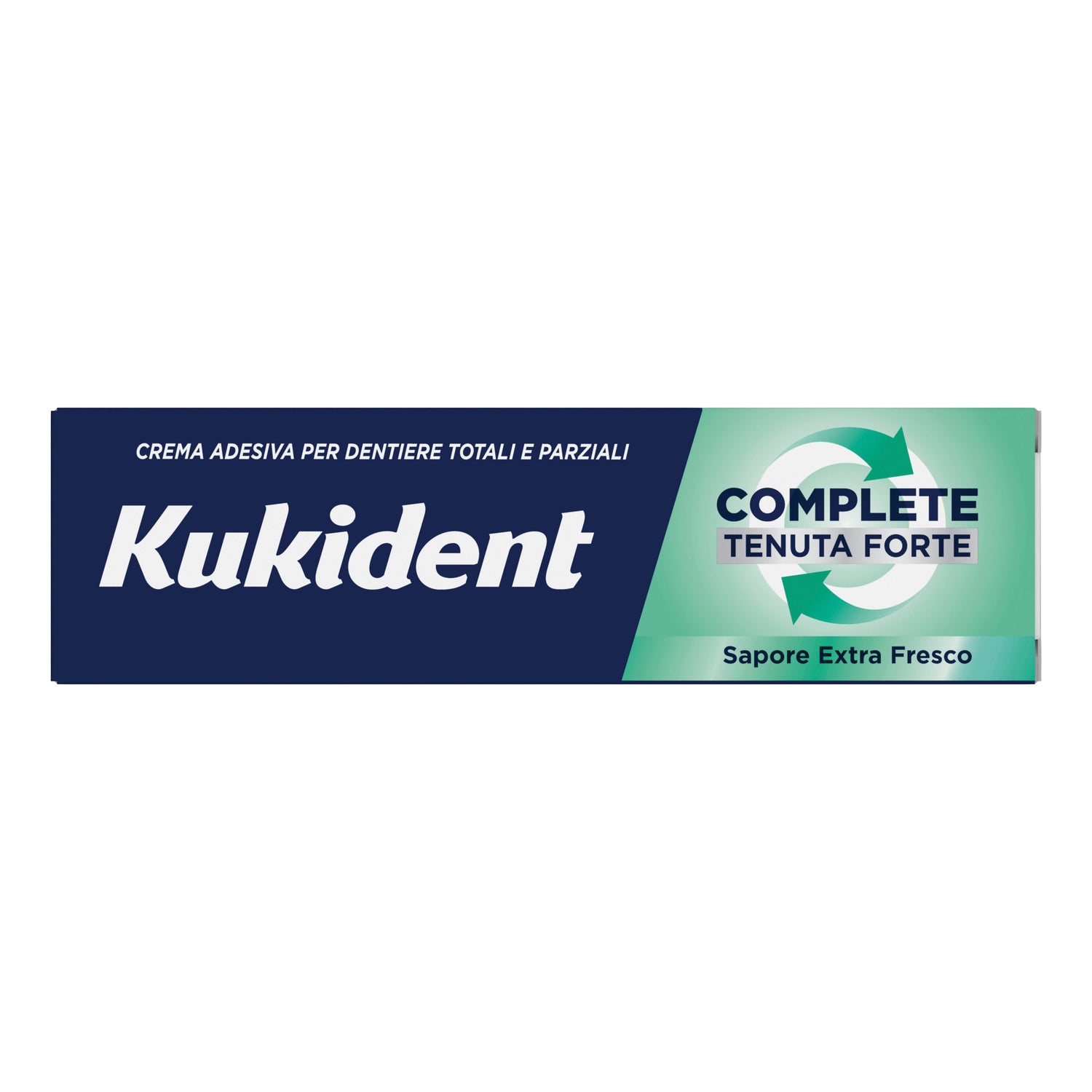 Kukident Complete Extra Fresco | Crema Adesiva Dentiera Tenuta Forte Menta | 47g