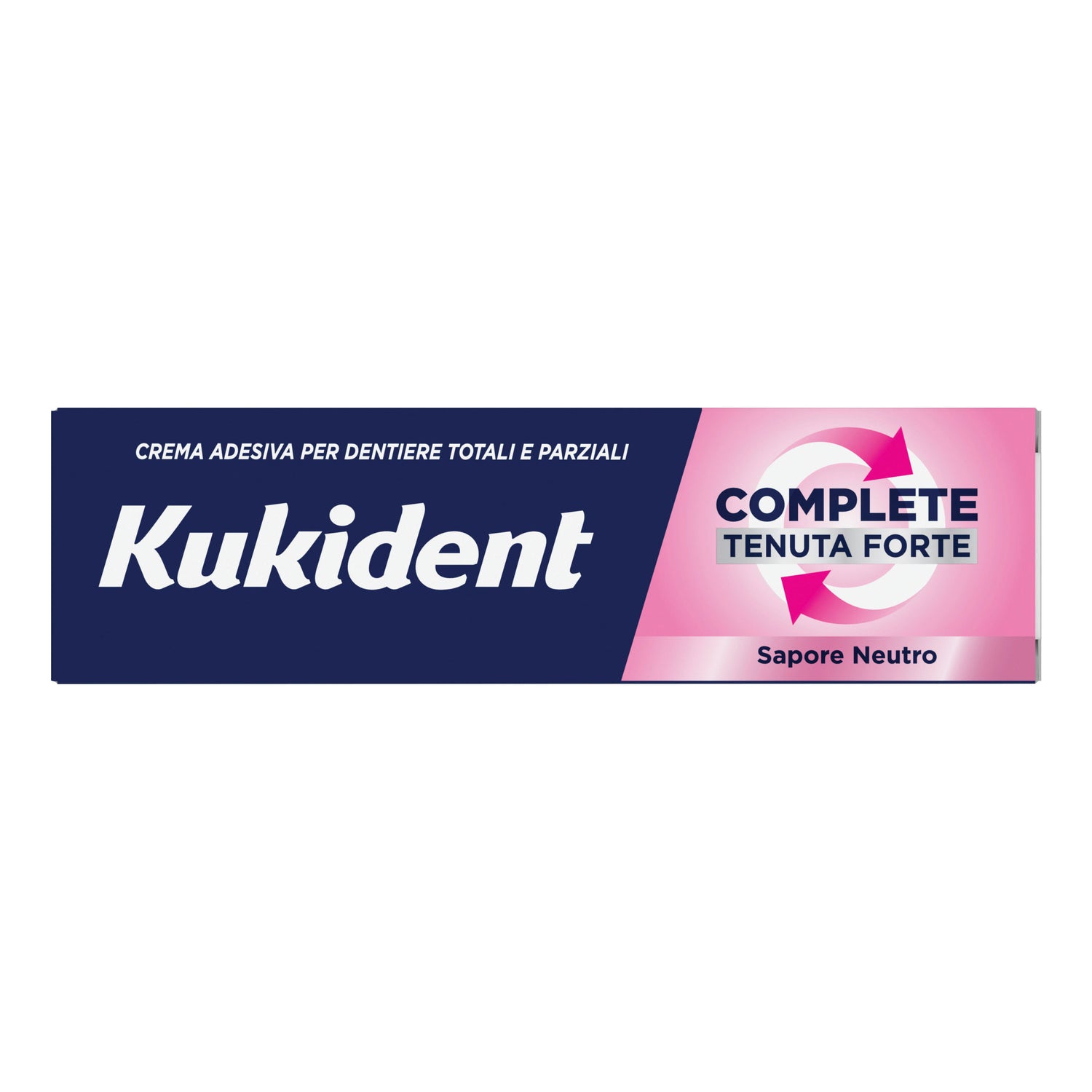 Kukident Complete Neutro | Crema Adesiva Dentiera Tenuta Forte Aroma Neutro | 47g