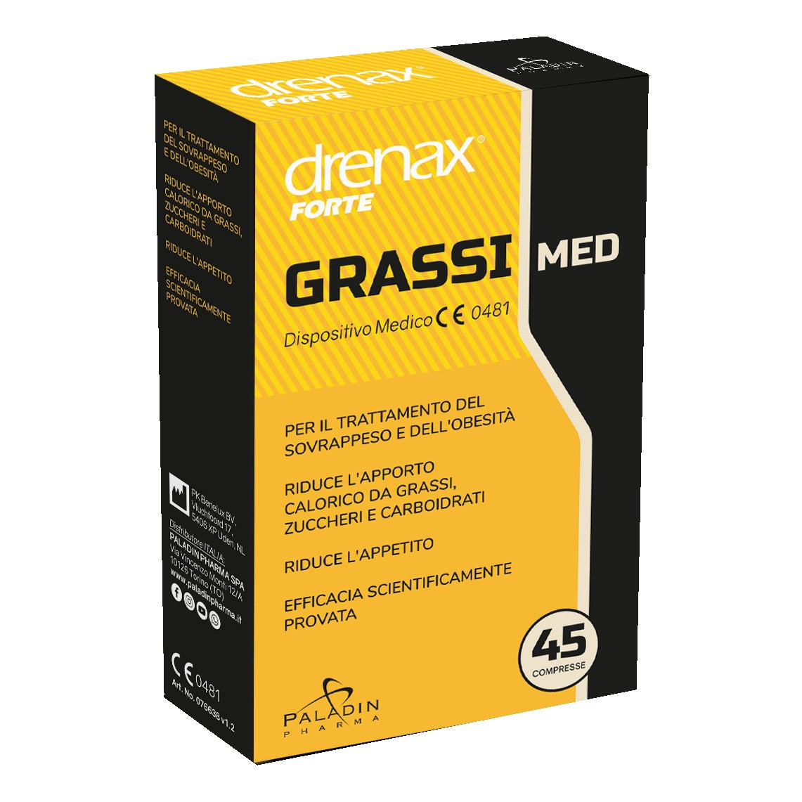 DRENAX FORTE GRASSI MED 45CPR