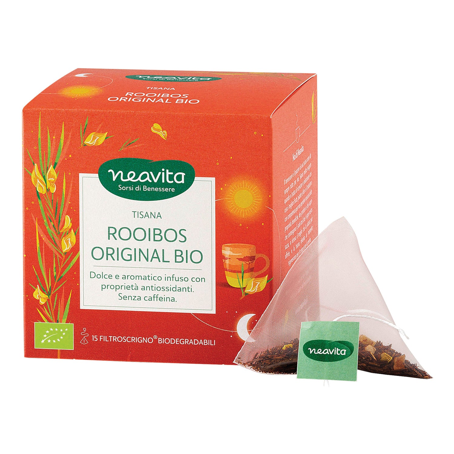 Neavita Tisana Rooibos Original Bio 15 Filtroscrigno