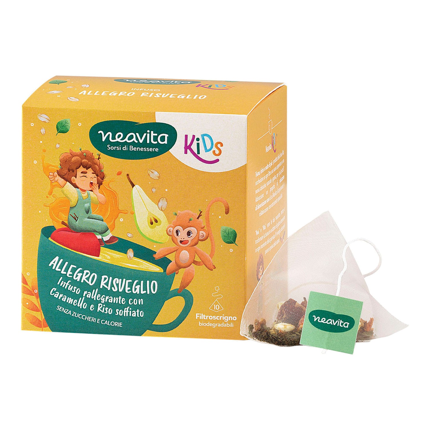 Neavita Kids Allegro Risveglio Tisana 10 Filtroscrigno