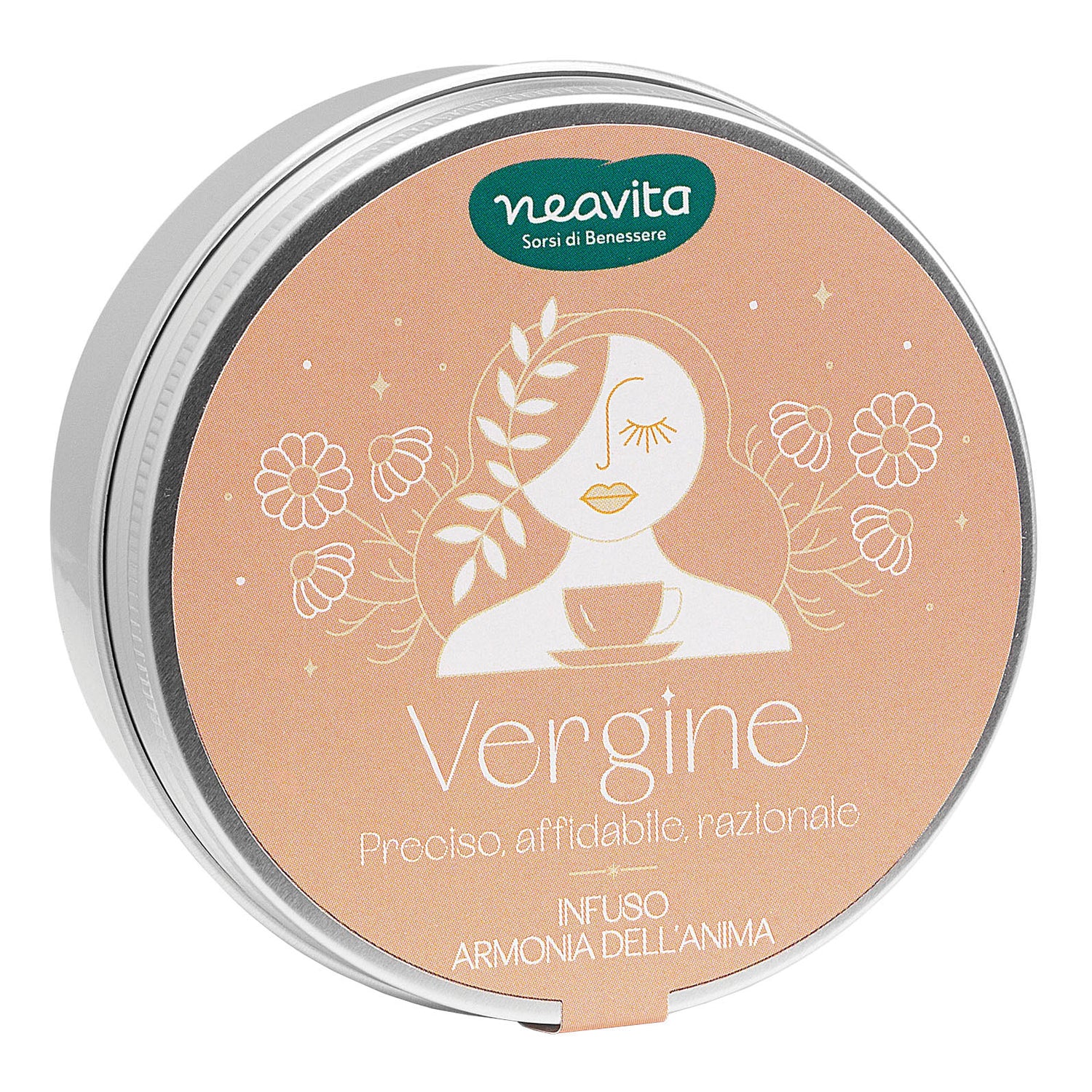 Neavita Tiny Tin In Lattina Infuso Armonia Dell'Anima 5 Filtroscrigno - Vergine
