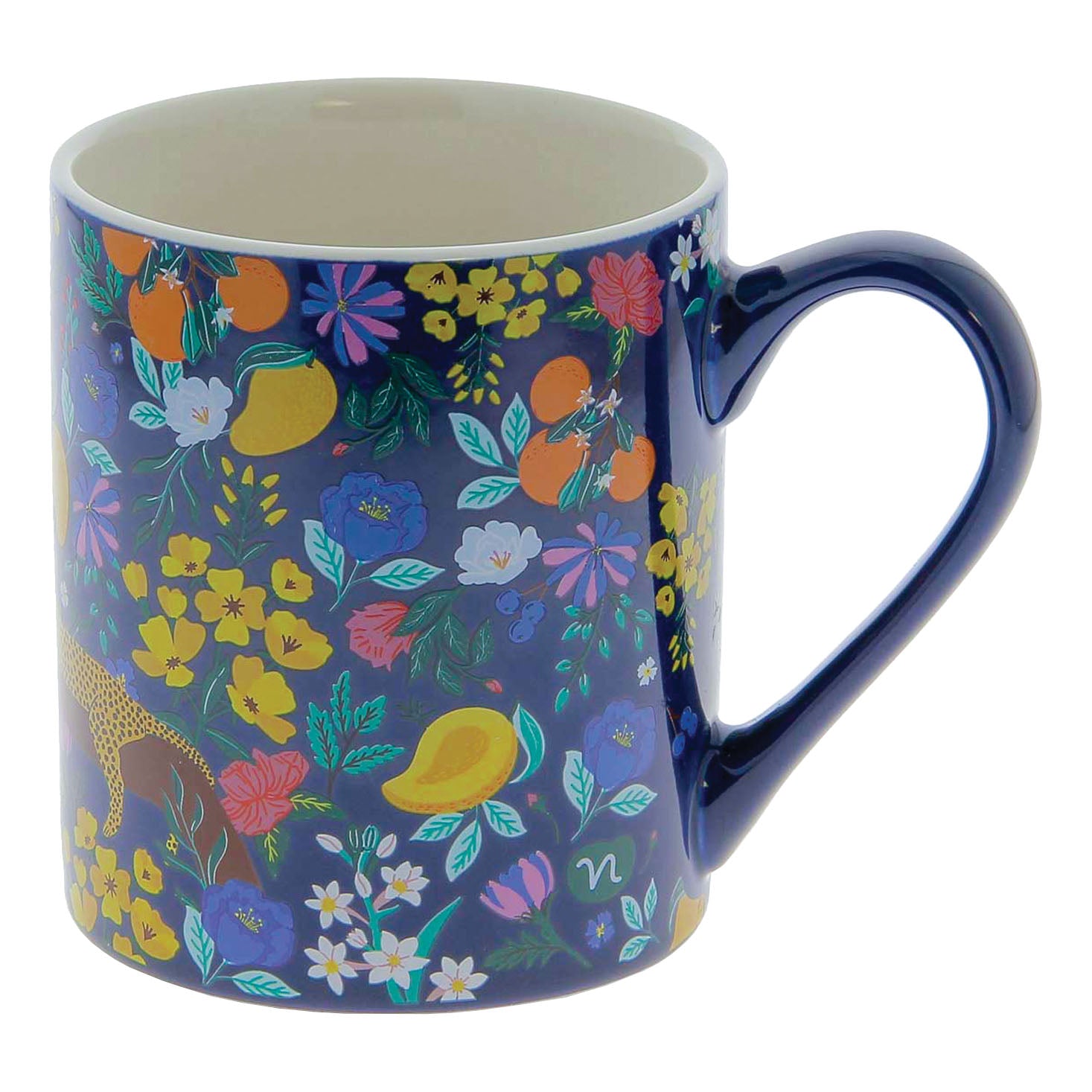 Neavita Mug In Ceramica New Bone China Tazza Blu Tropical Detox 380ml