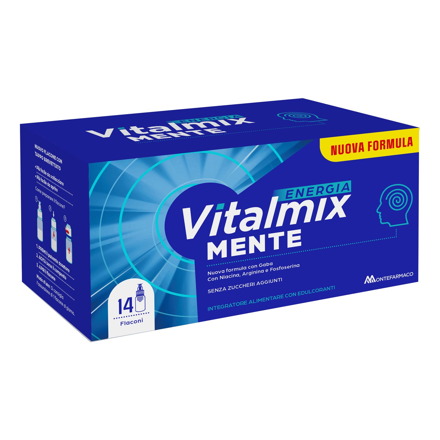 Vitalmix Mente 14 Flaconcini Orali