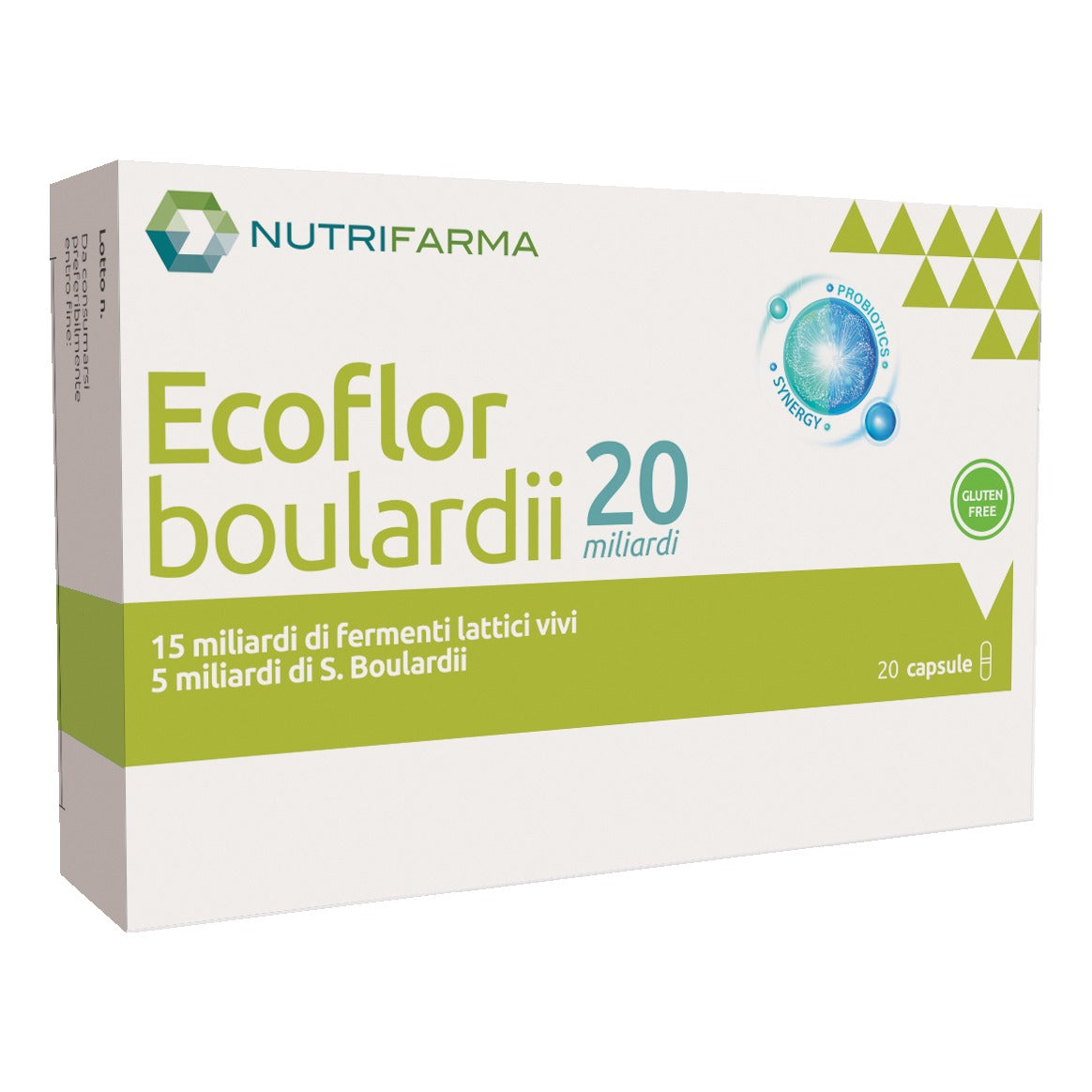 ECOFLOR BOULARDII 20MLD 10CPS  