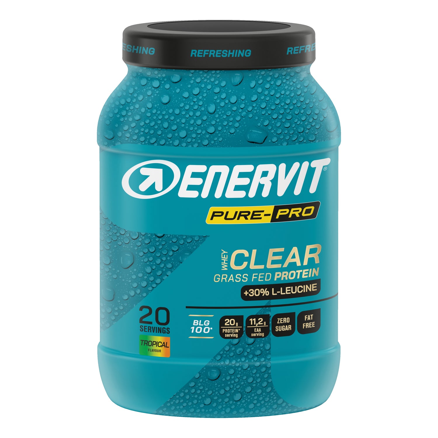 Enervit Pure Pro Clear Whey Protein Grass Fed BLG-100 Gusto Tropical 500g