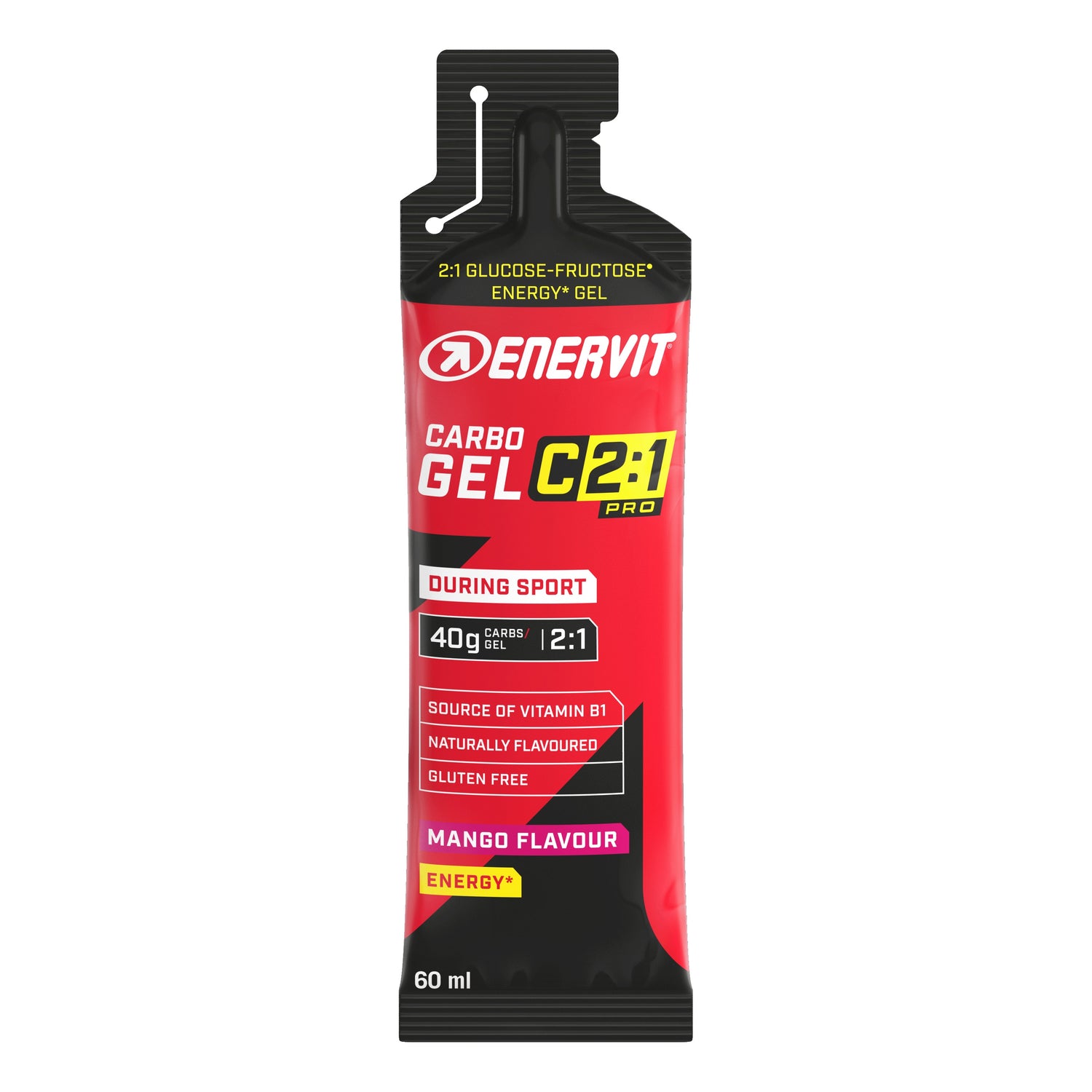 Enervit C2:1 Pro Carbo Gel - Gelatina Energetica Gusto Mango 60ml