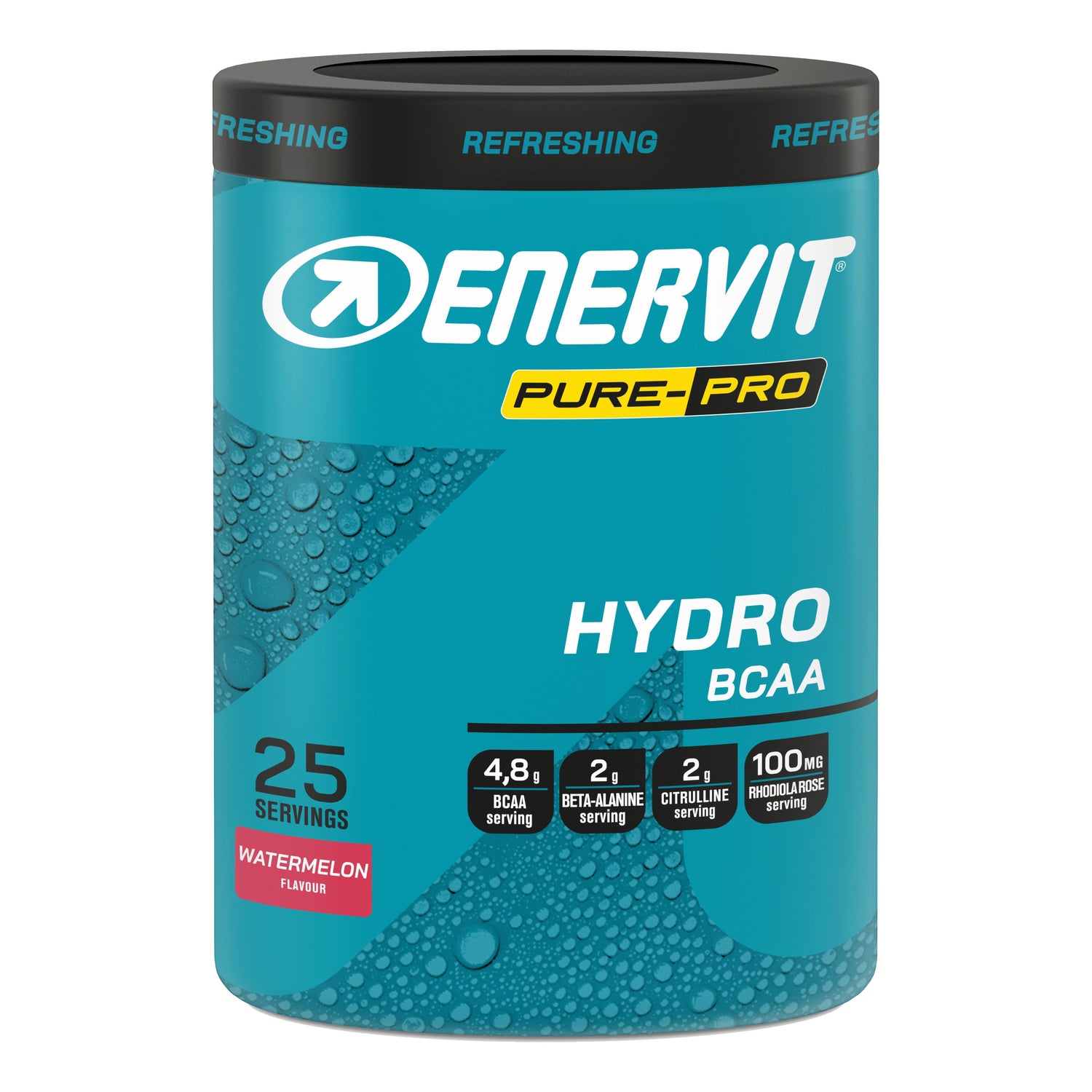 Enervit Pure Pro Hydro BCAA Gusto Anguria Barattolo Da 335g