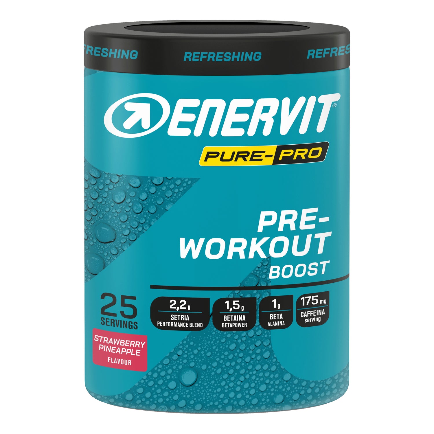 Enervit Pure Pro Pre-Workout Boost Gusto Fragola-Ananas 313g