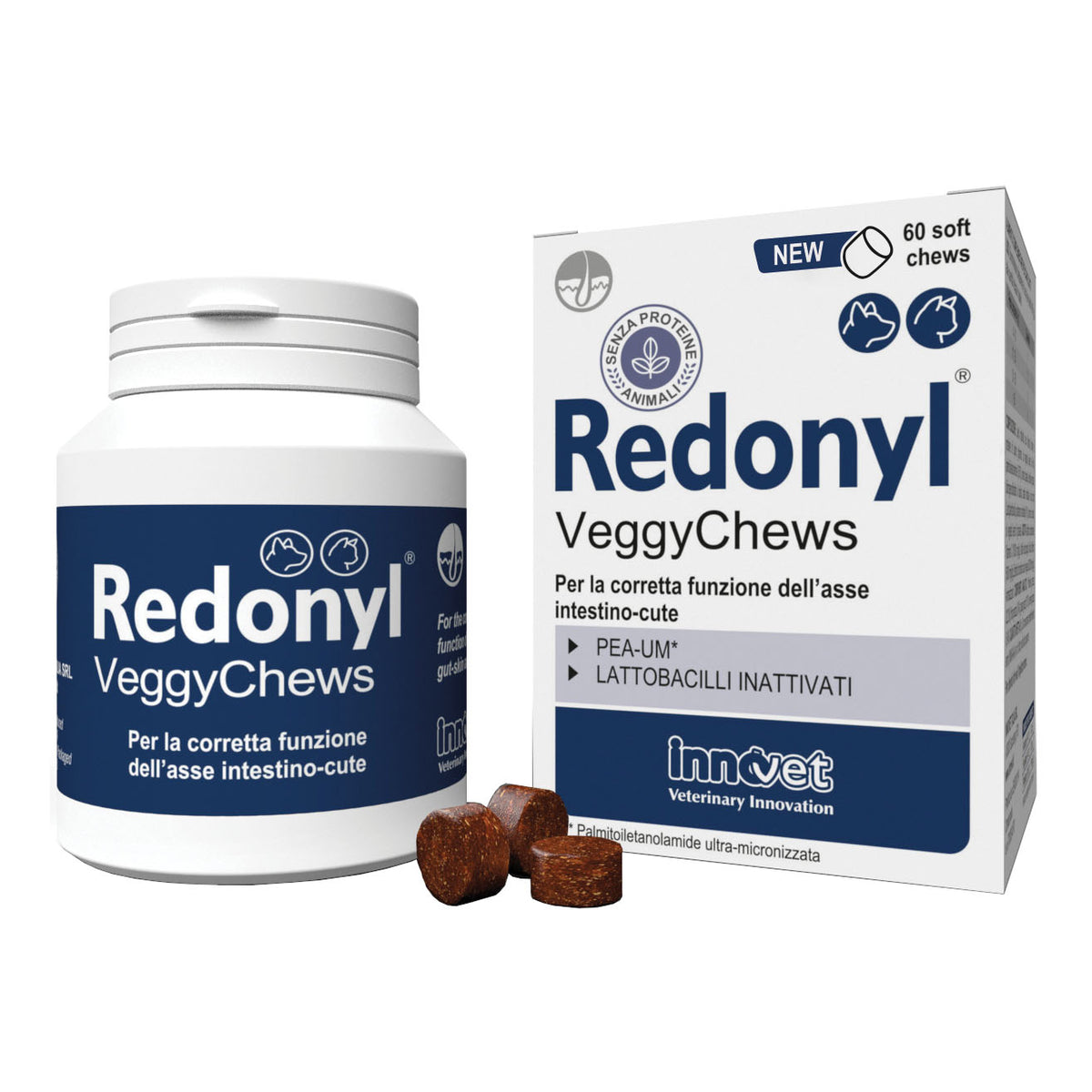 REDONYL VEGGY 60SOFT CHEWS  