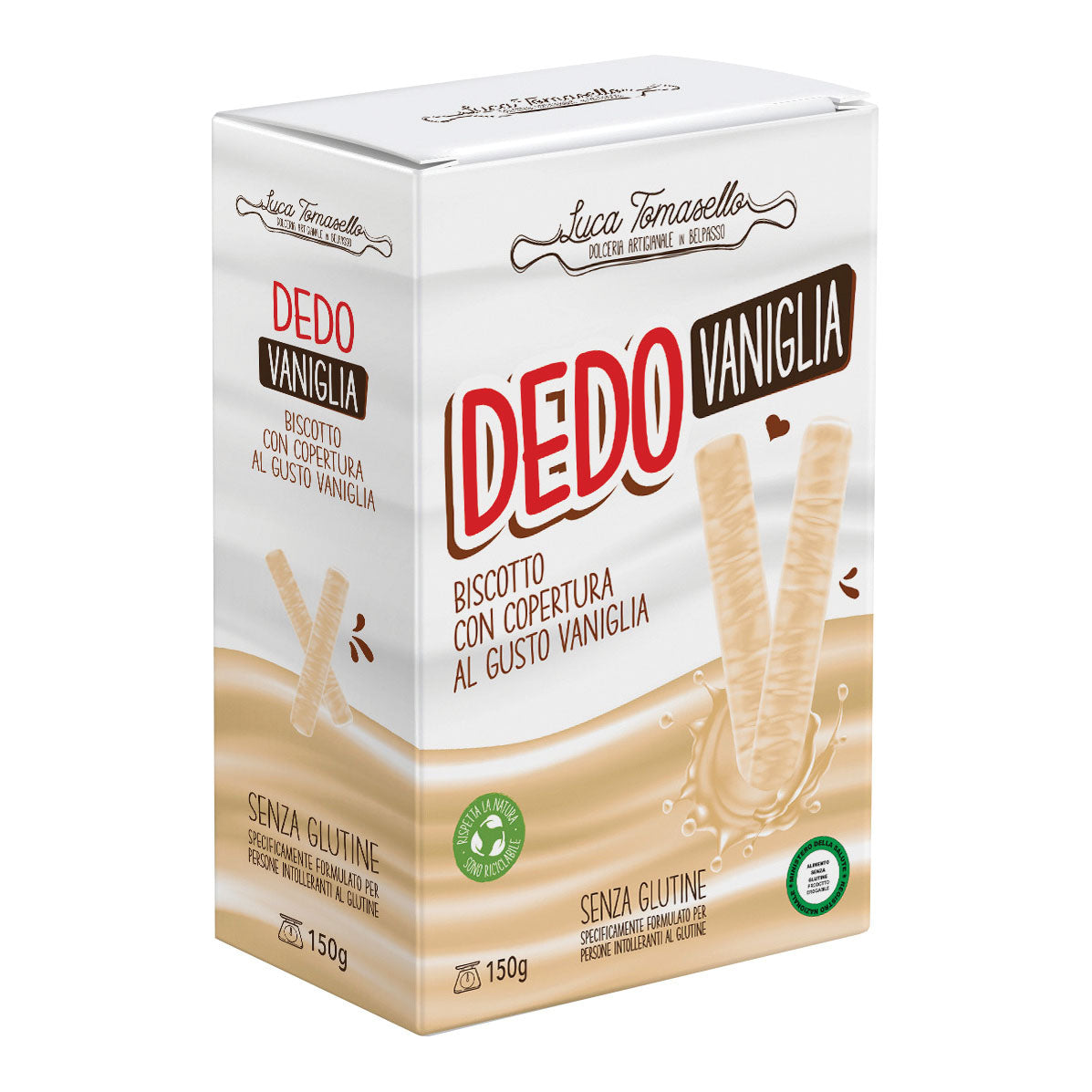 DEDO LATTE BISC VANIGLIA 150G