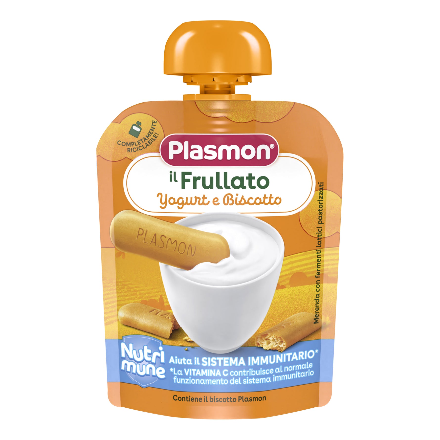 PLASMON FRULLATO BISC&amp;YOGURT
