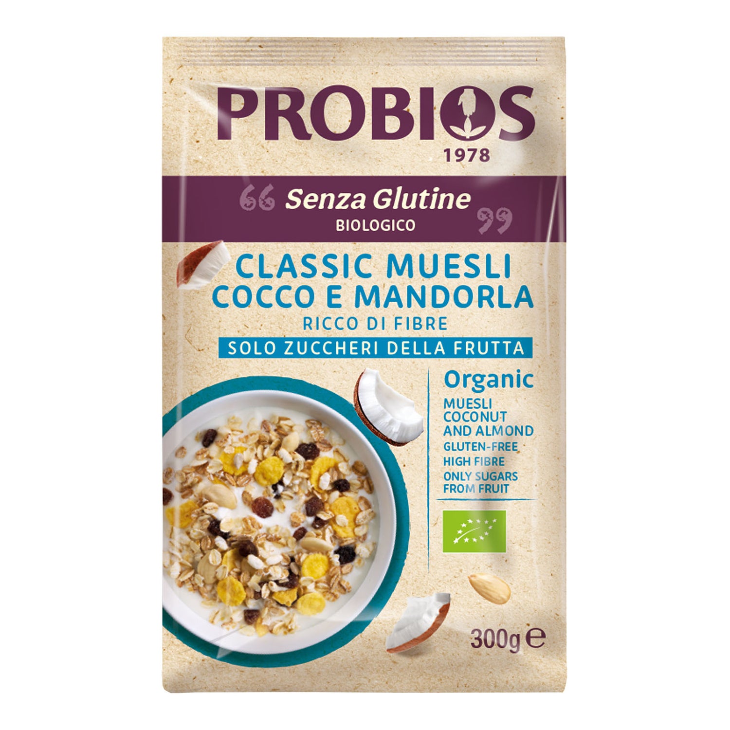 PROBIOS CLASSIC MUESLI COCCO