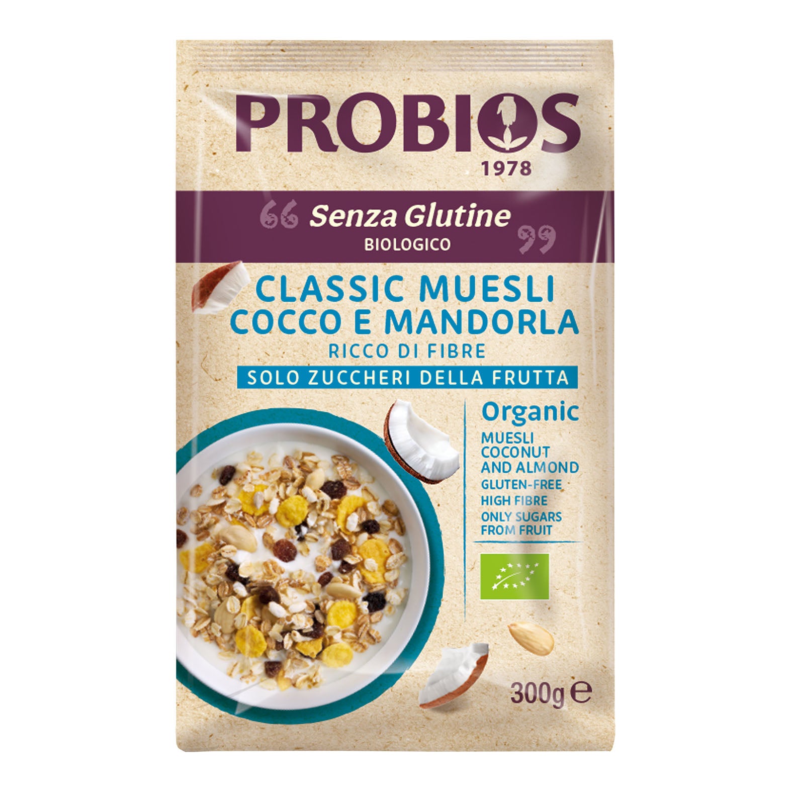 PROBIOS CLASSIC MUESLI COCCO
