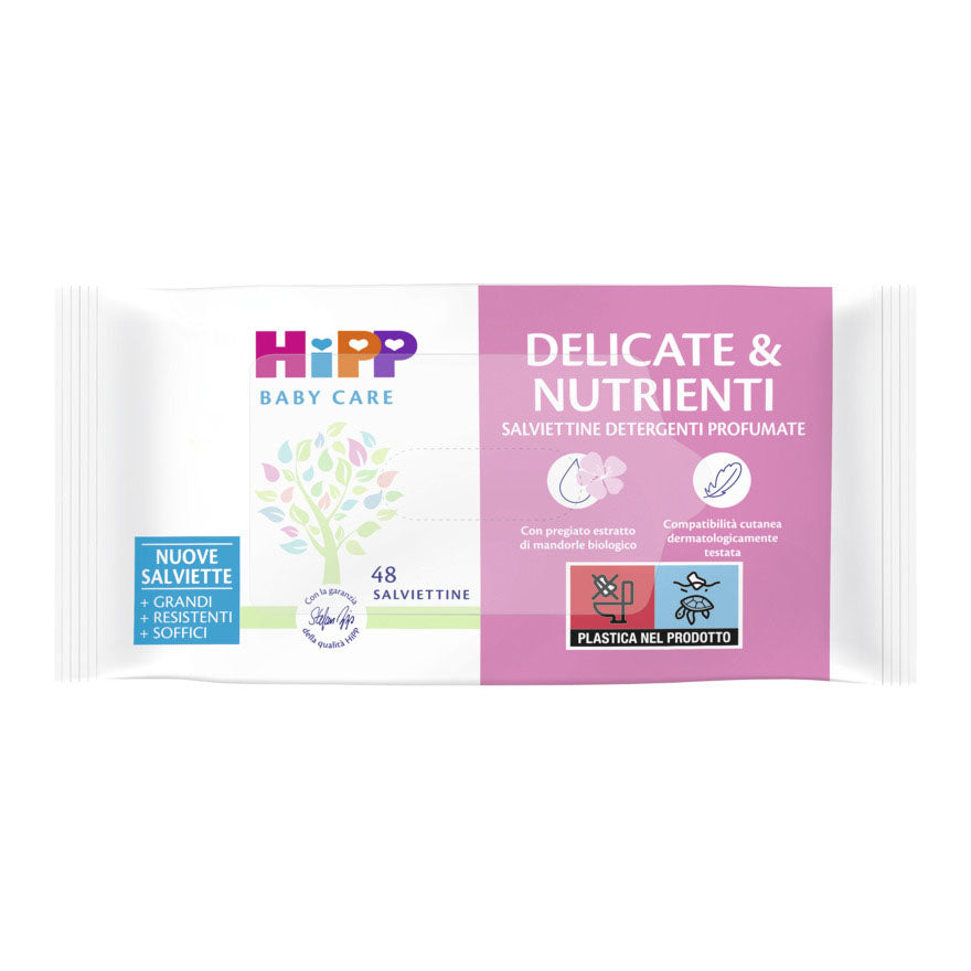 HIPP SALVIETTINE DEL&NUTR 48PZ