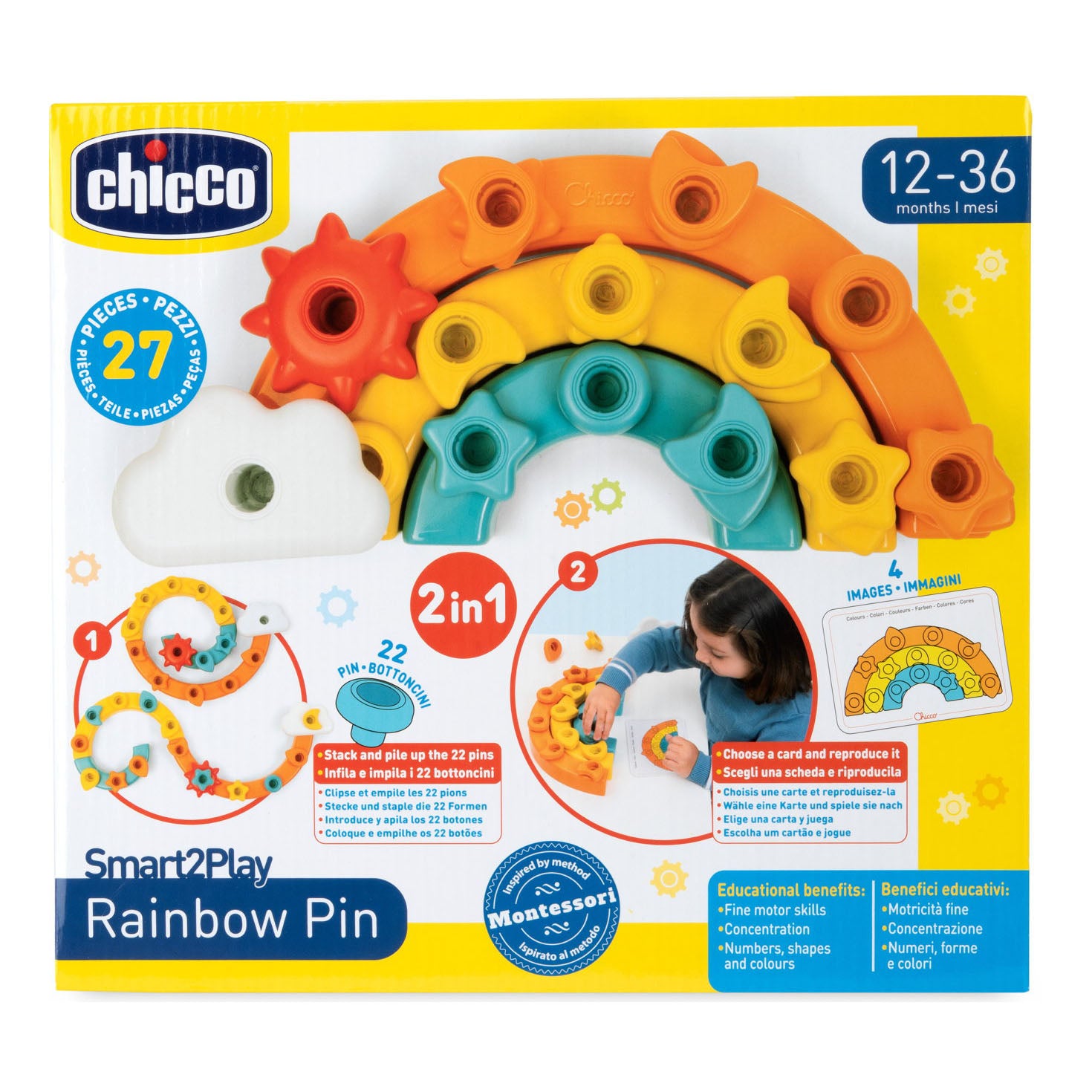 CH GIOCO S2P ARCOBALENO 2IN1