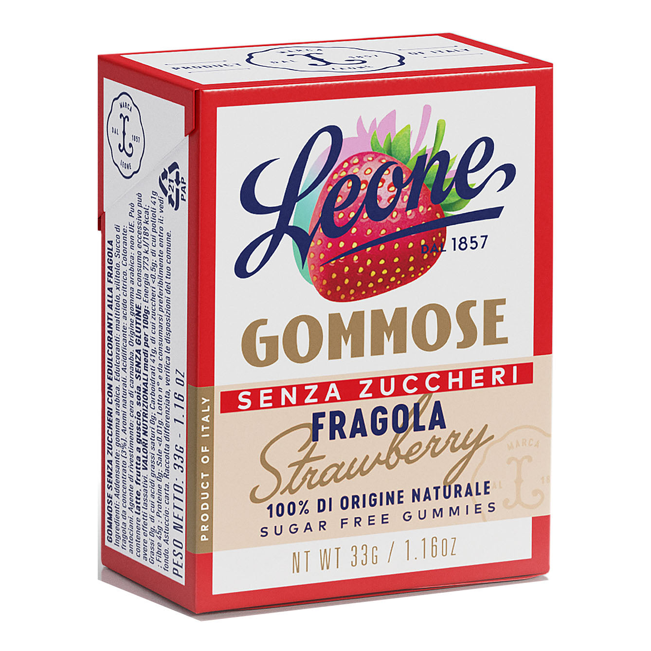 LEONE GOMMOSE S/ZUCCH FRAGOLA