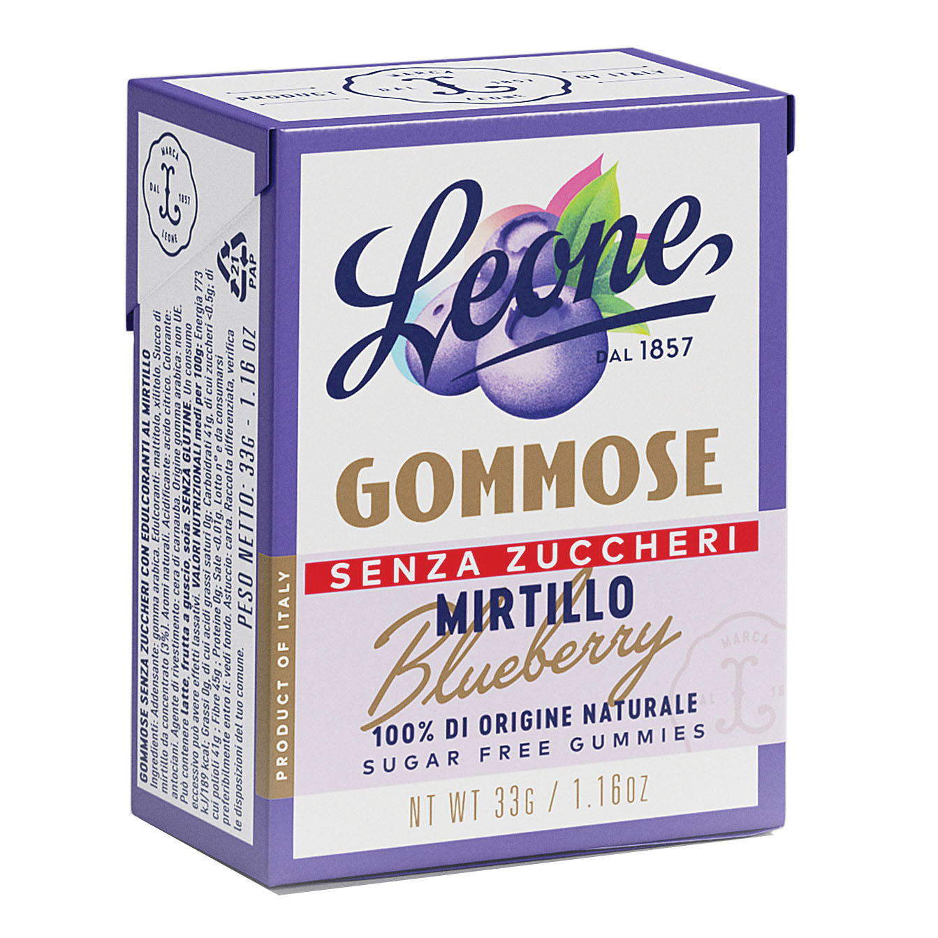 LEONE GOMMOSE S/ZUCCH MIRTILLO

