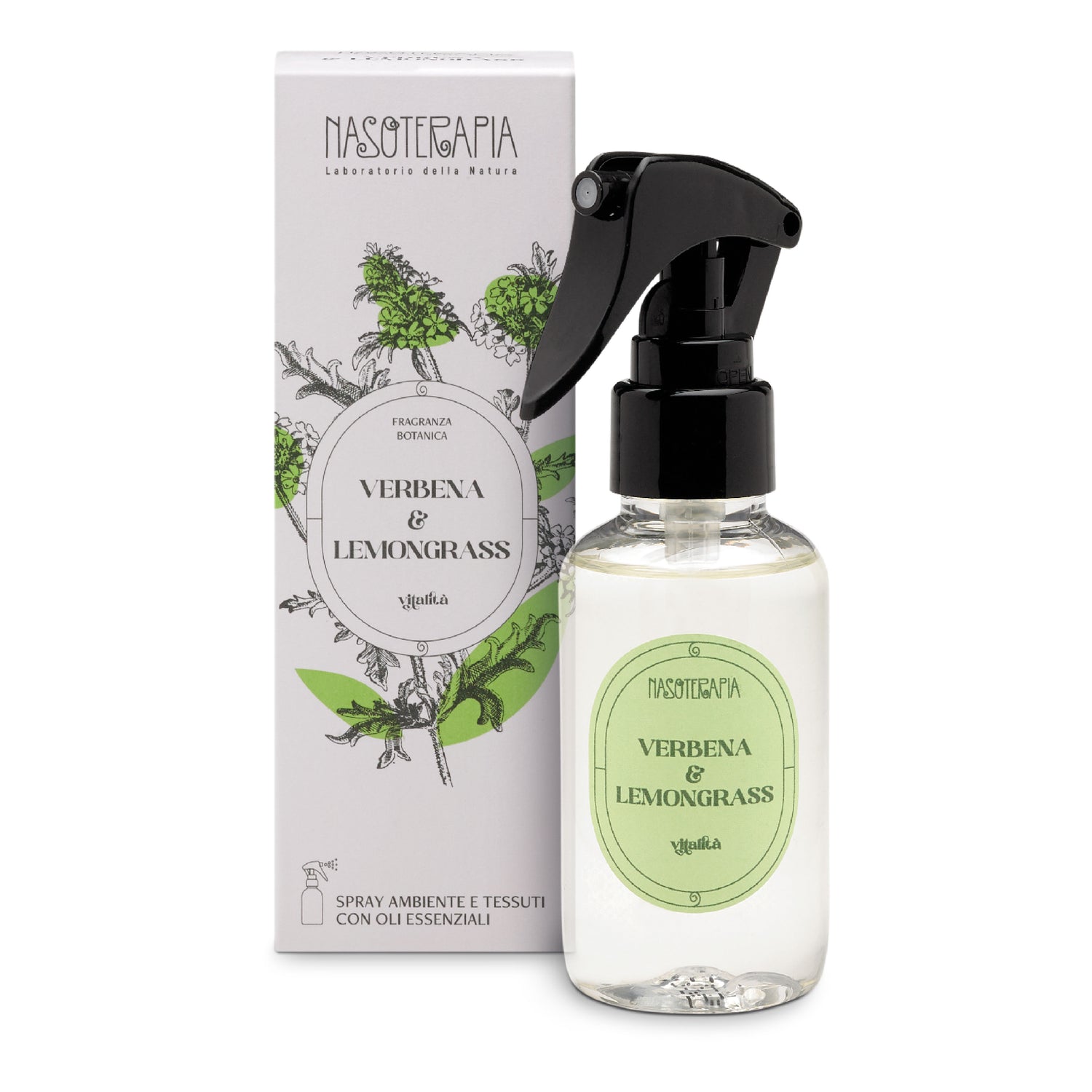 Nasoterapia Spray Ambiente Verbena E Lemongrass 100ml