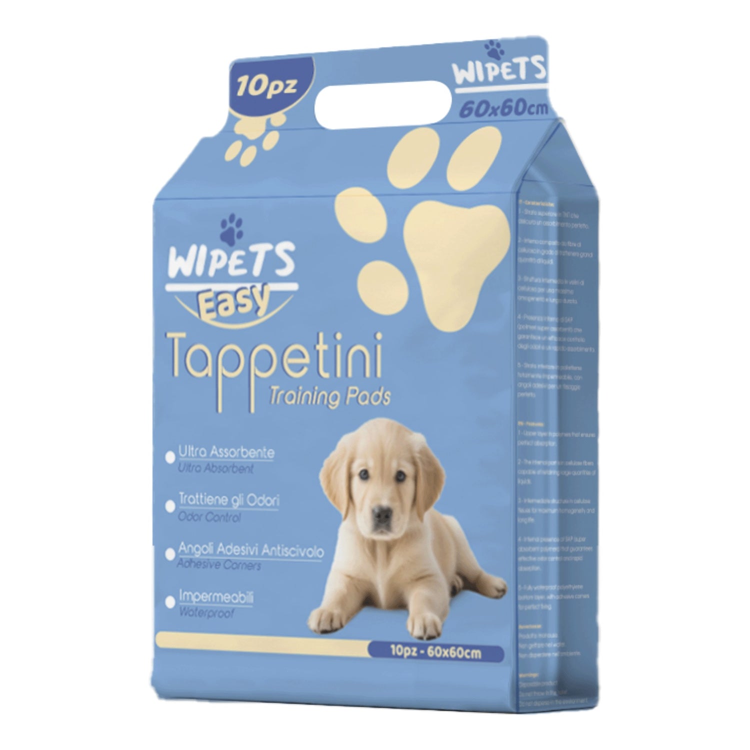 WIPETS EASY TAPPETINI60X90 10P