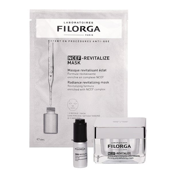 Filorga Cofanetto NCEF-Revitalize | Set Routine Poli-Rivitalizzante | 50ml + 5ml + Maschera 2