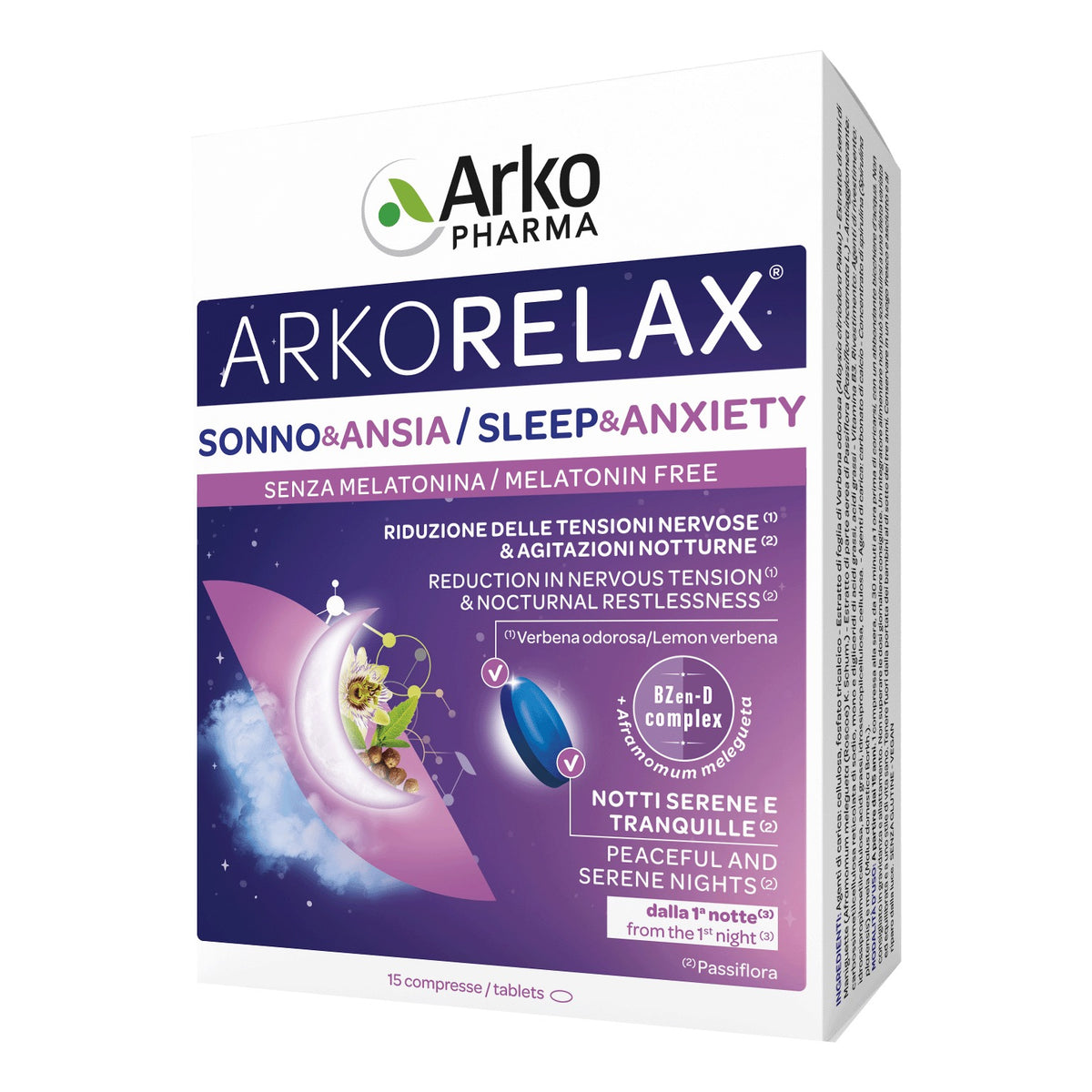 ARKORELAX SONNO&ANSIA 15CPR  
