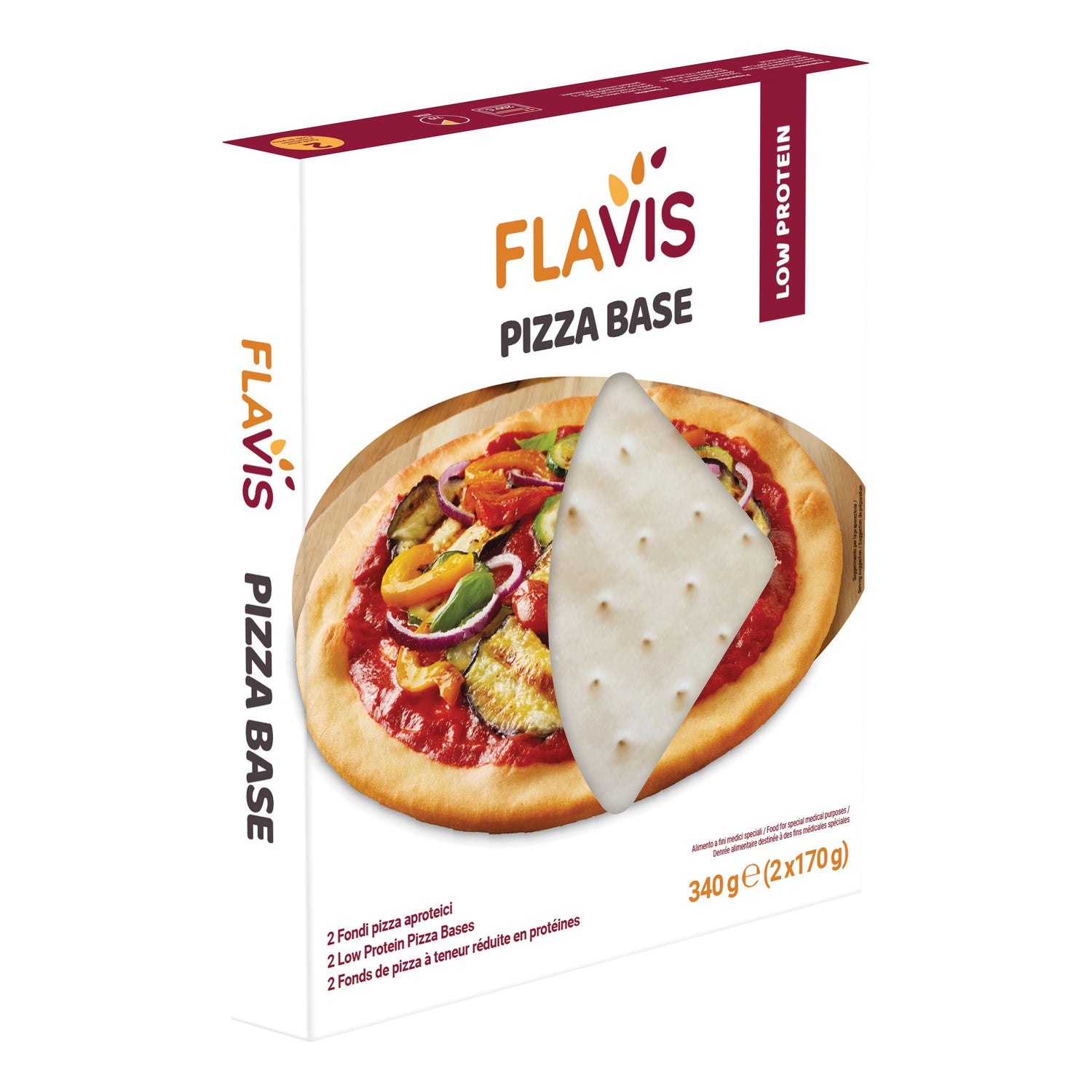 FLAVIS PIZZA BASE 2X170G