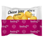 Feeling Ok +Protein Cheese Bites | Snack Low Carb Spezza Fame | 50 g  