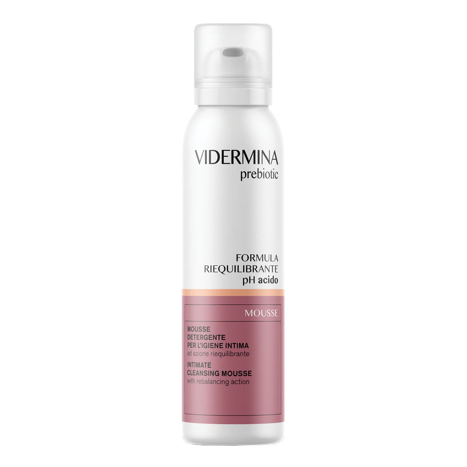 Vidermina Prebiotic – Mousse Intima Riequilibrante pH Acido 150ml