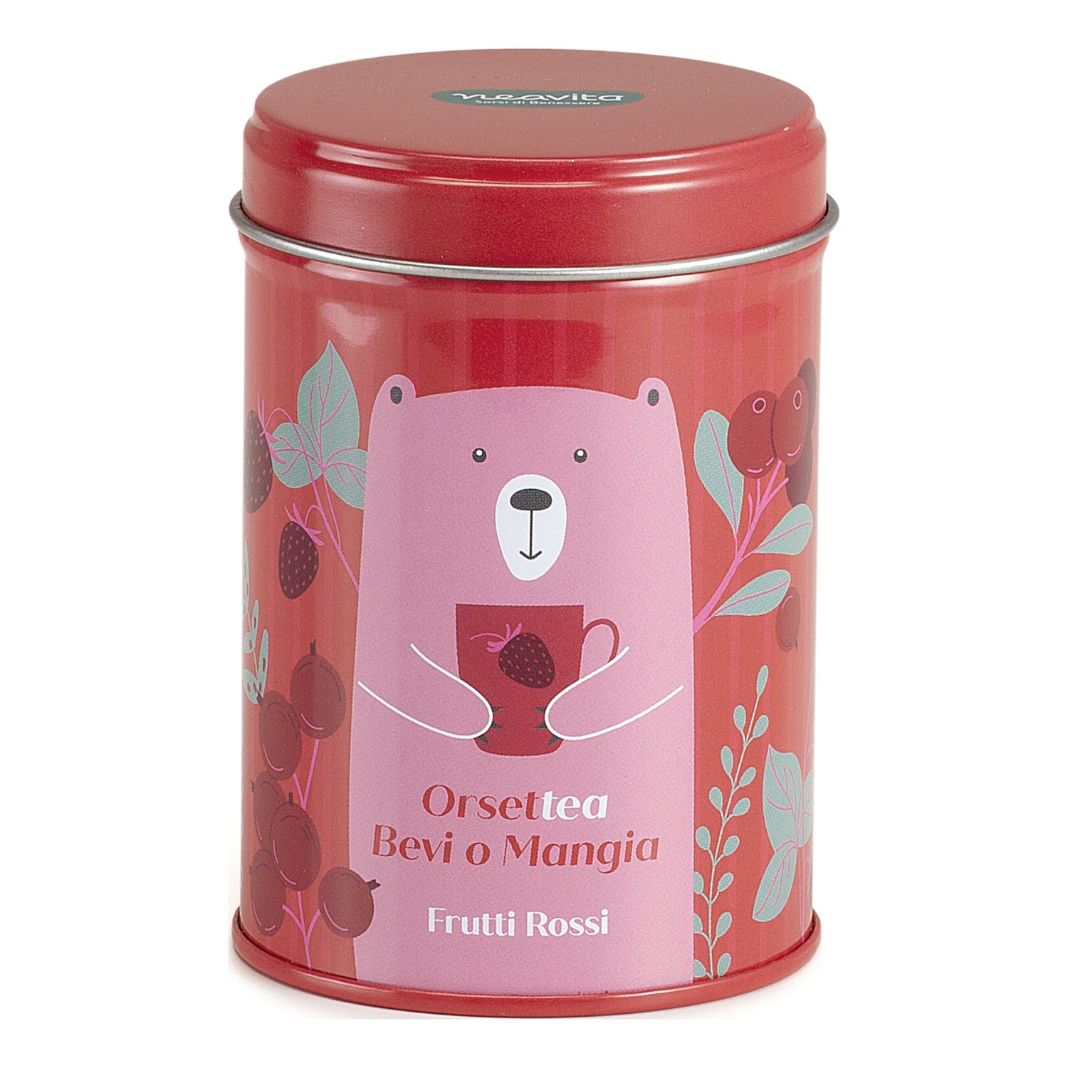 Neavita OrsetTea Bevi O Mangia Frutti Rossi 80g