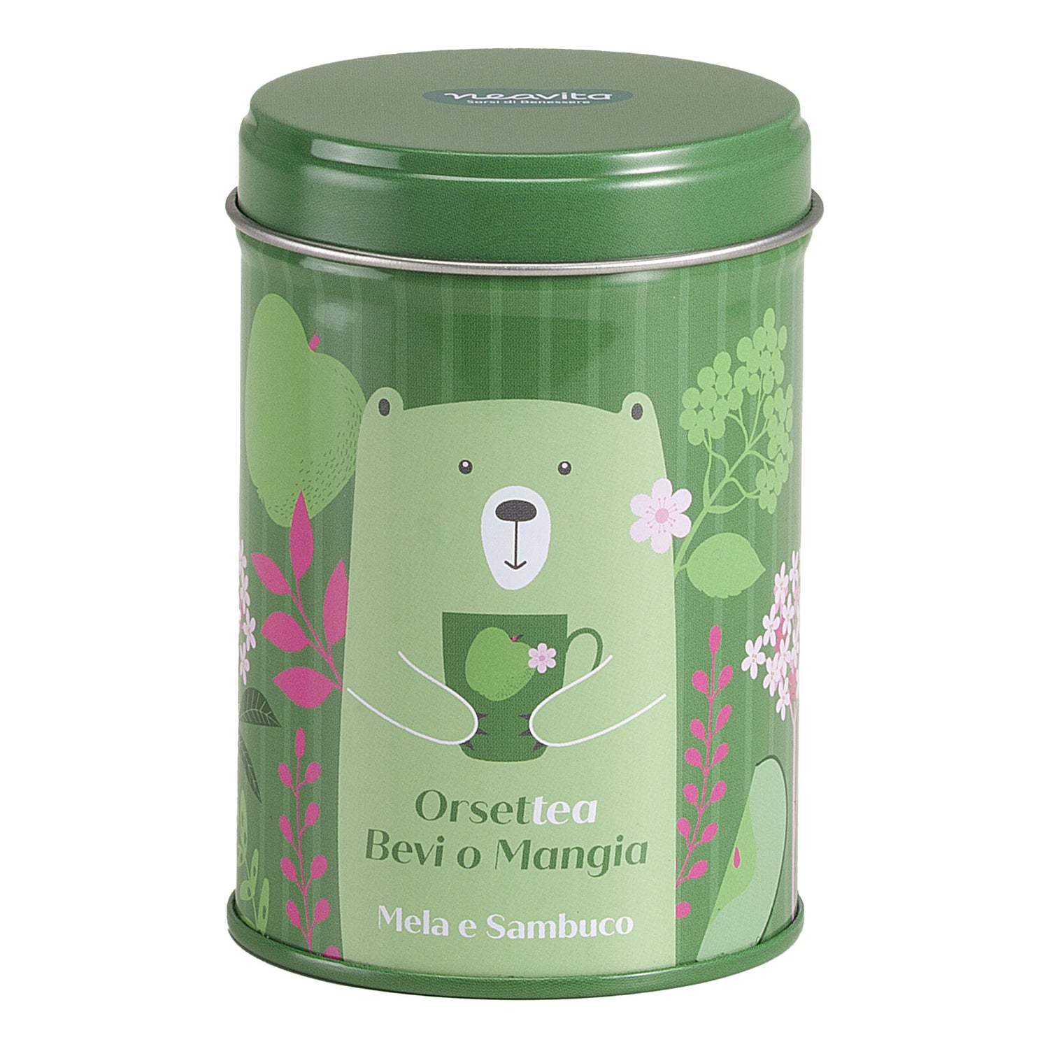 Neavita OrsetTea Bevi O Mangia Mela E Sambuco 80g