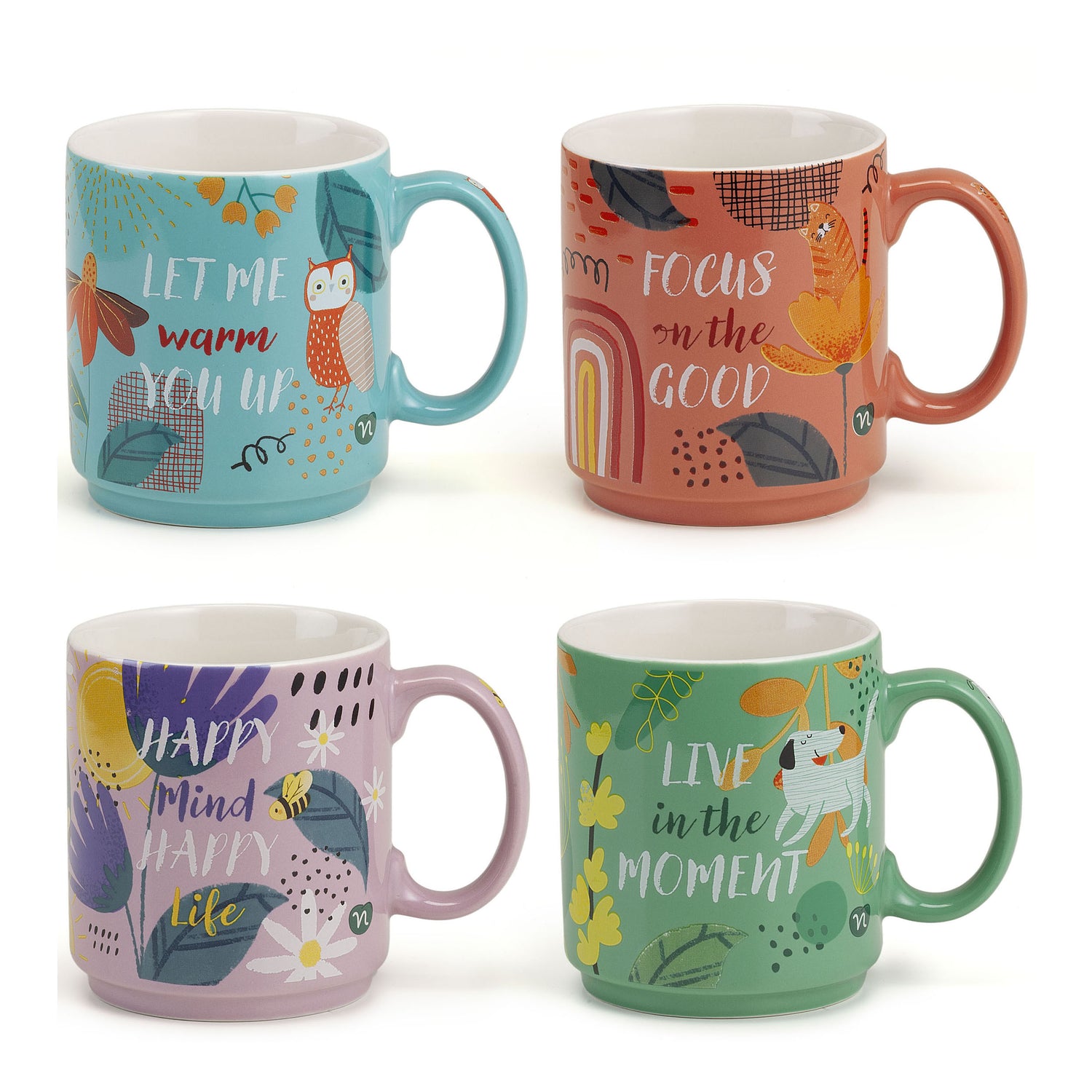 NEAVITA SET MUG POSITIVITEA4PZ