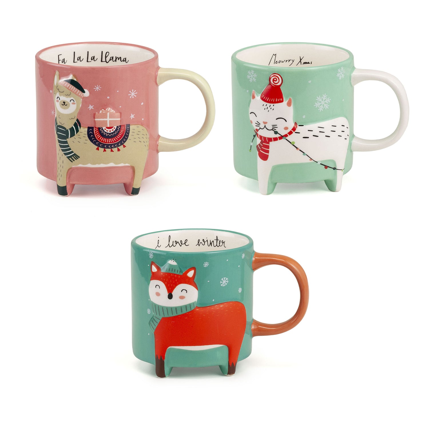 NEAVITA SET MUG TEA&FRIENDS6PZ