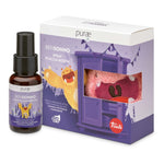 Purae Cofanetto Bensonno | Spray Scaccia Mostri + Peluche Trudi Rosa | 50ml  