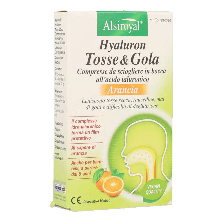 HYALURON TOSSE&GOLA 30CPR