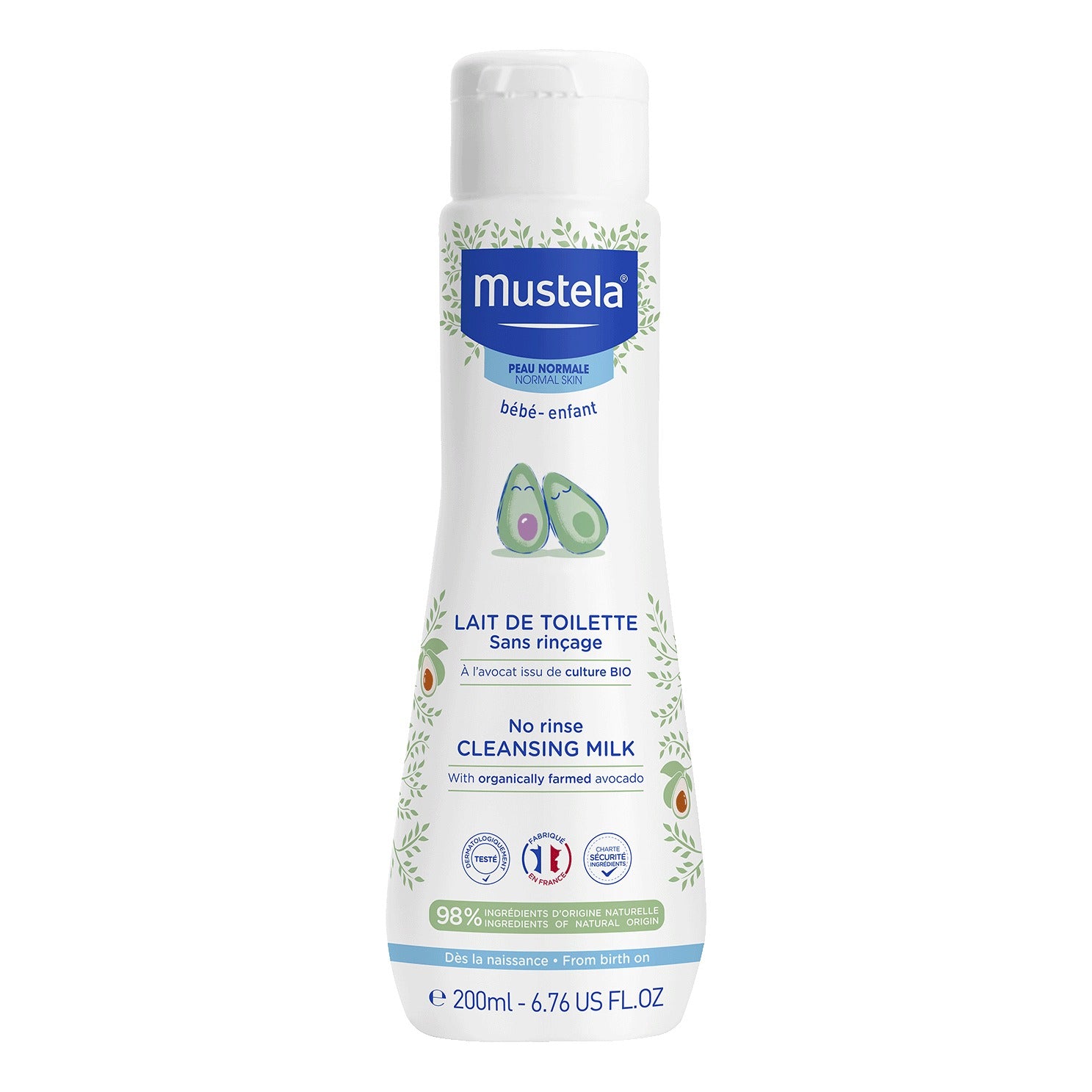 MUSTELA LATTE TOILETTE 200ML