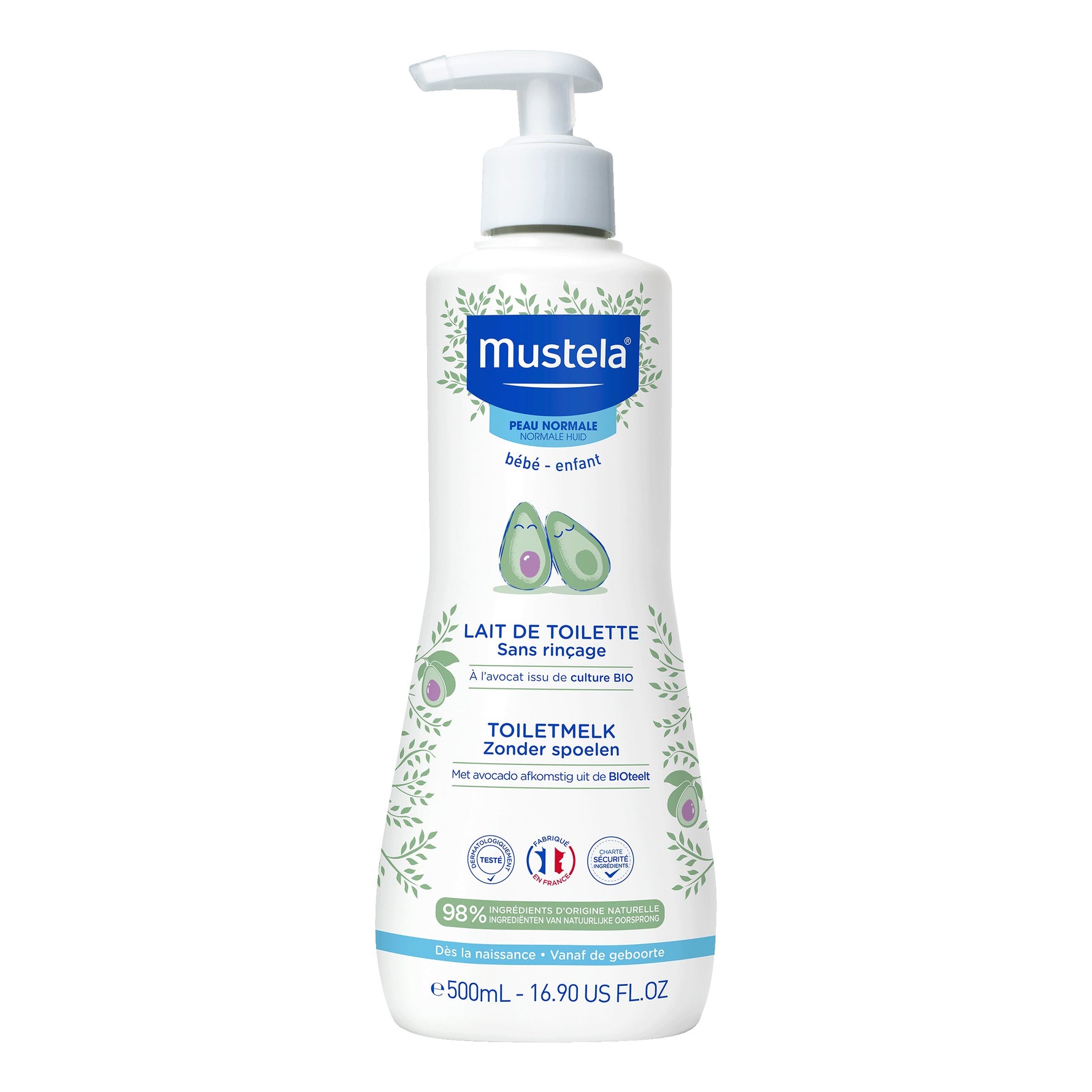 MUSTELA LATTE TOILETTE 500ML
