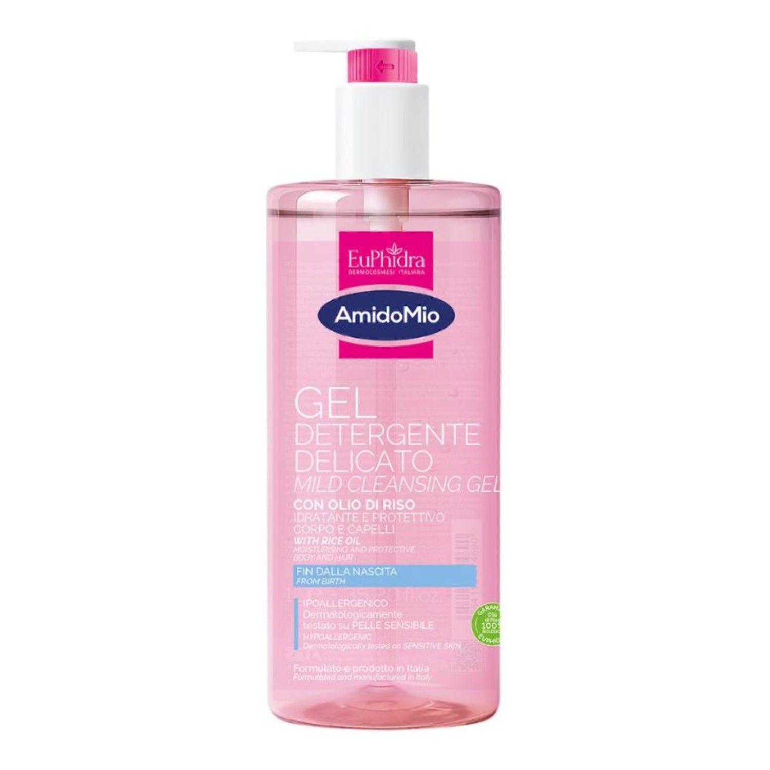 EuPhidra AmidoMio Gel Detergente corpo e capelli 1 L
